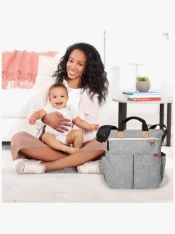 Pusletasker|SkipHop Skip Hop Duo Signature Pusletaske, Grey Melange