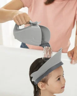 Badeværelset|SkipHop Skip Hop Moby Bruseafskærmning, Grå