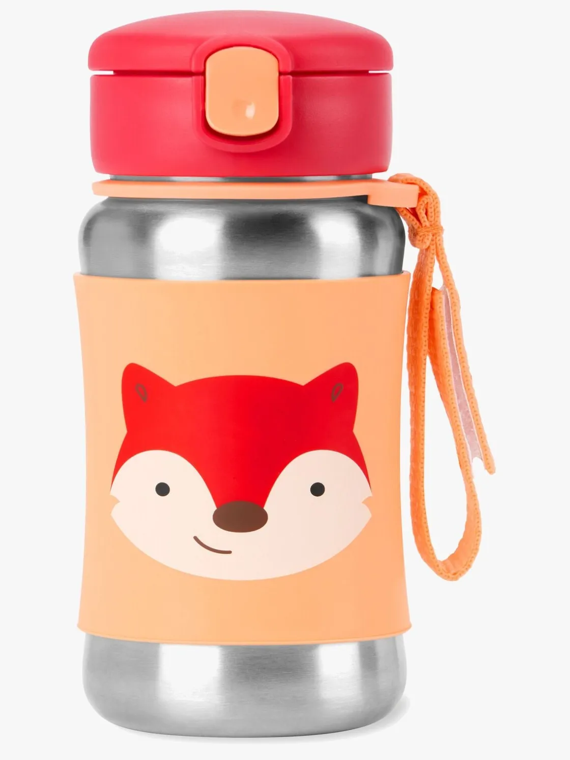 Spisetid|SkipHop Skip Hop Zoo Drikkedunk Ræv, Orange Rød/Orange