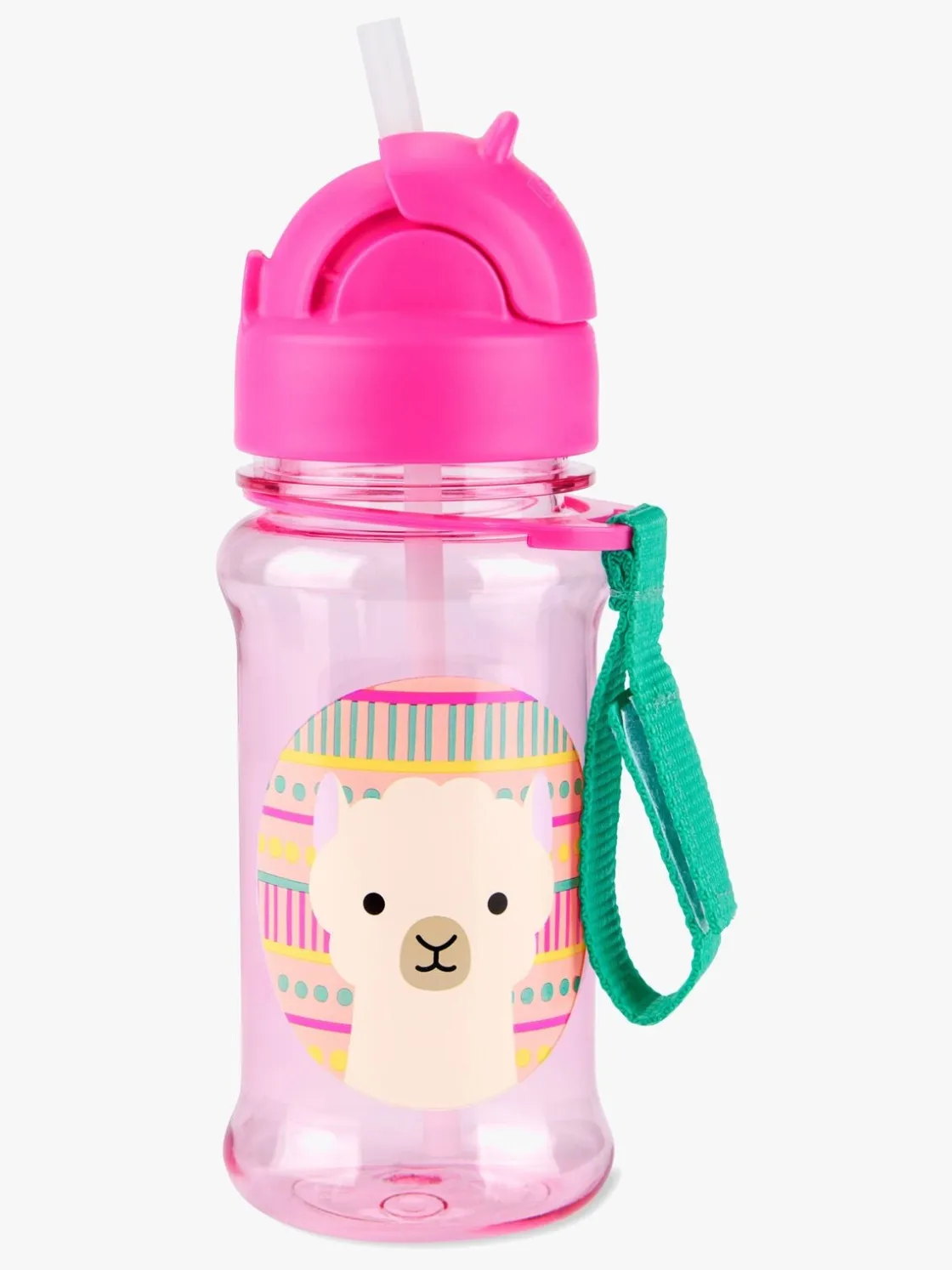 Spisetid|SkipHop Skip Hop Zoo Tritan Flaske Lama Lyserød