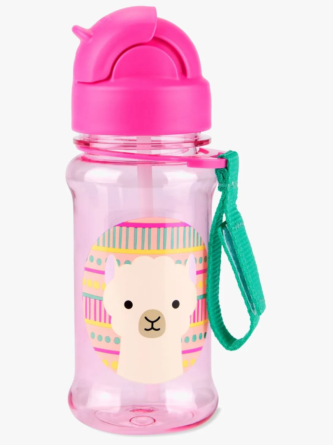 Spisetid|SkipHop Skip Hop Zoo Tritan Flaske Lama Lyserød