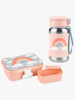Spisetid|SkipHop Skip Hop Spark Style Madkasse og Flaske Regnbue