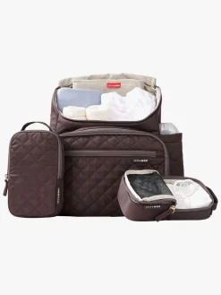 SkipHop Pusletasker-Forma Rygsæk, Chocolate