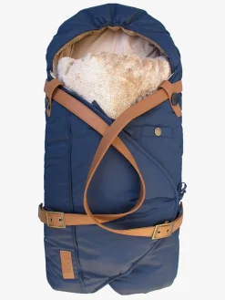 Sleepbag Køreposer-Mini Vinterkørepose, Midnight Petrol/Brown