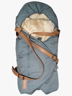 Køreposer|Sleepbag Mini Vinterkørepose, Grey Mélange/Brown Grå