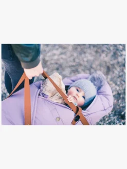 Køreposer|Sleepbag Regular Vinterkørepose, Dusty Purple/Brown