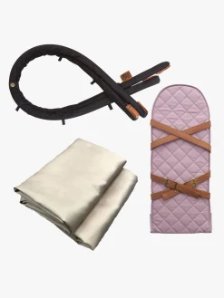 Køreposer|Sleepbag Tilbehørspakke, Dusty Purple/Brown Lilla