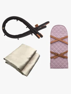 Køreposer|Sleepbag Tilbehørspakke Mini, Dusty Purple/Brown Lilla