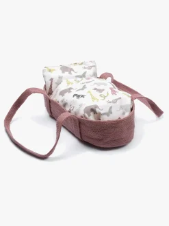 Dukker & Bamser|Smallstuff Dukkekurv, Powder Lyserød