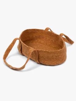 Dukker & Bamser|Smallstuff Dukkekurv, Rose Hip Brun