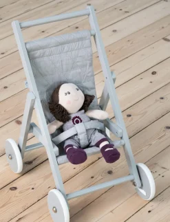 Smallstuff Dukker & Bamser-Dukkevogn i Træ, Pink