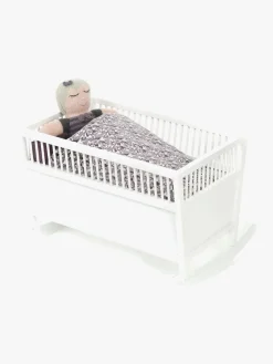 Smallstuff Dukker & Bamser-Rosaline Dukkevugge, Hvid