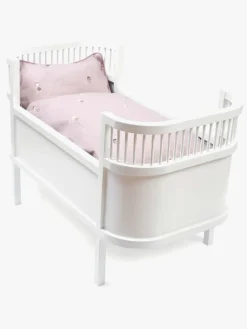 Dukker & Bamser|Smallstuff Rosaline Dukkeseng, Hvid