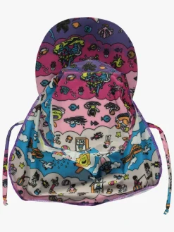 Børn Smfolk Uv & Strand-Småfolk Solhat, Sea Pink