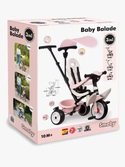 Cykler|Smoby Baby Balade Trehjulet Cykel Plus, Pink