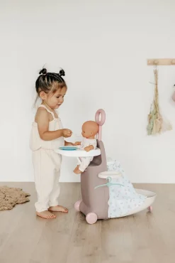 Børn Smoby Legetøj Til Børn På 0-10 År|Dukker & Bamser-Baby Nurse 3-i-1 Pusletaske