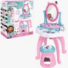 Smoby Rolleleg-Gabby's Dollhouse 2-i-1 Sminkebord med Skammel
