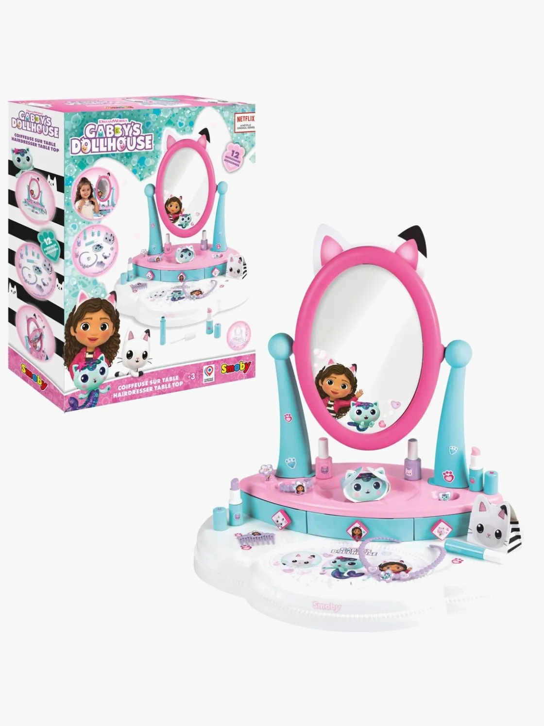 Rolleleg|Smoby Gabby's Dollhouse Sminkebord