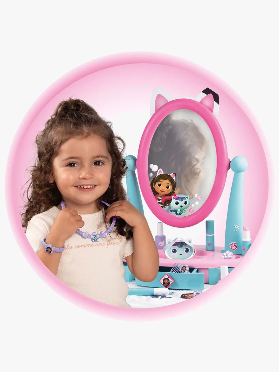 Rolleleg|Smoby Gabby's Dollhouse Sminkebord