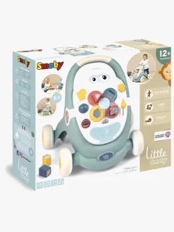 Smoby Pedal- & Gåbiler-Gåvogn 3-in-1