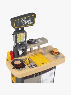 Smoby Rolleleg-Legekøkken Restaurant Food Corner 2-in-1