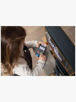 Smoby Rolleleg-Legekøkken Restaurant Food Corner 2-in-1