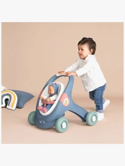 Børn Smoby Legetøj Til Børn På 0-10 År|Babylegetøj-Little 3-i-1 Gåvogn med Dukke