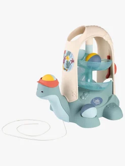 Smoby Babylegetøj-Little Skildpadde Trækkelegetøj med Rullebane