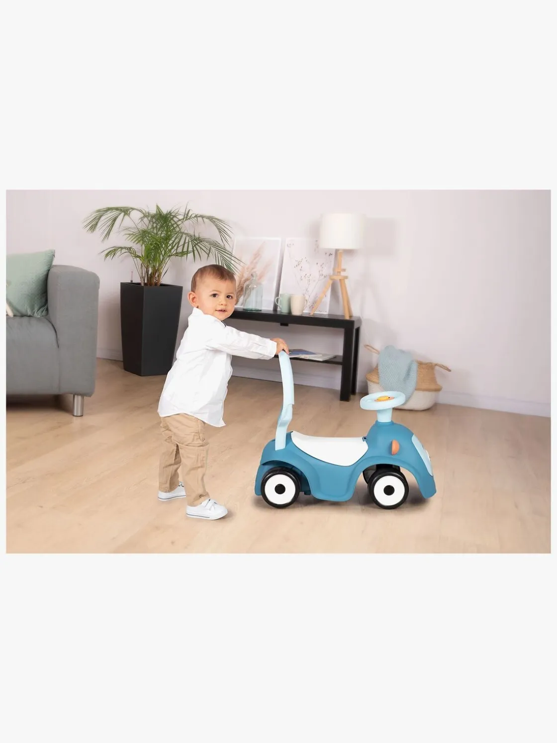 Pedal- & Gåbiler|Smoby Maestro Gåbil, Blå Blå