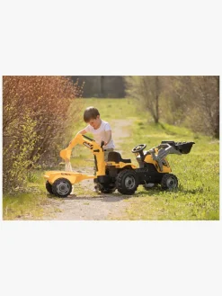 Smoby Pedal- & Gåbiler-Maks Builder Traktor med Trailer