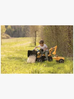 Smoby Pedal- & Gåbiler-Maks Builder Traktor med Trailer