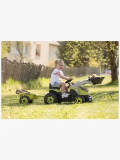 Pedal- & Gåbiler|Smoby  Maks Farmer Traktor + Trailer