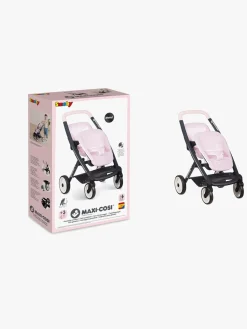Dukker & Bamser|Smoby MAXI-COSI Tvillingevogn, Pink