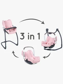 Dukker & Bamser|Smoby Mc&Q Seat, Lyserød