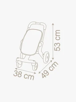 Dukker & Bamser|Smoby Pop Klapvogn