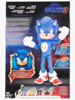 Legetøjsfigurer|Sonic 3 Talende Figur 30 cm