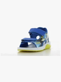 Sandaler & Klipklapper|Sonic Blinkende Sandaler, Blue/Neon Yellow