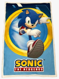 Interiør|Sonic The Hedgehog  Sherpa Stofble, Blå