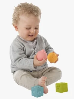 SophietheGiraffe Babylegetøj-Sophie the Girafe So Pure Sæt med Bolde & Terninger