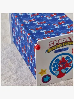 Opbevaring|SpideyandFriends Spidey and His Amazing Friends Opbevaringskasse, Rød/Blå