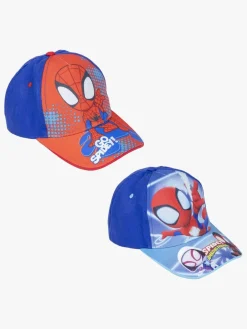 Tilbehør|SpideyandFriends Spidey And His Amazing Friends Kasketter 2-pak