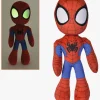 Dukker & Bamser|SpideyandFriends Spidey and His Amazing Friends Bamse Spidey Selvlysende 25 cm