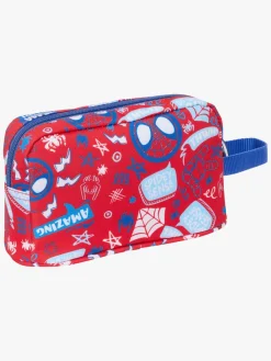 SpideyandFriends Spisetid-Spidey and His Amazing Friends Køletaske, Rød/Lyseblå