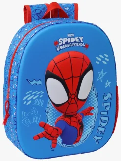 Tasker|SpideyandFriends Spidey And His Amazing Friends 3D Rygsæk 8.5L, Blå