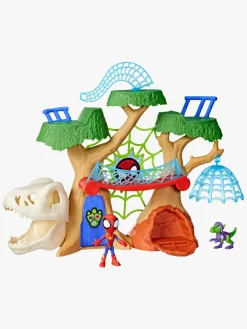 SpideyandFriends Legetøjsfigurer-Spidey and His Amazing Friends Dino-Webs Legesæt