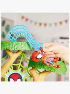 SpideyandFriends Legetøjsfigurer-Spidey and His Amazing Friends Dino-Webs Legesæt