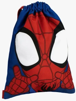 Tasker|SpideyandFriends Spidey And His Amazing Friends Gymnastikpose, Blå/Rød