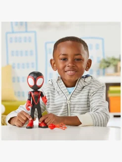 SpideyandFriends Legetøjsfigurer-Spidey and His Amazing Friends Miles Morales Actionfigur