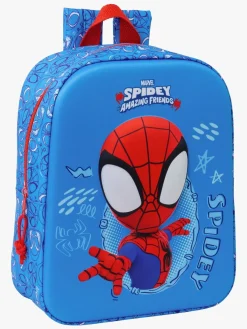 Børn SpideyandFriends Tasker-Spidey And His Amazing Friends 3D Mini Rygsæk 6L, Blå