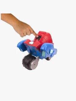 SpideyandFriends Legetøjsfigurer-Spidey And His Amazing Friends Transforming Web-Wave Bilsæt